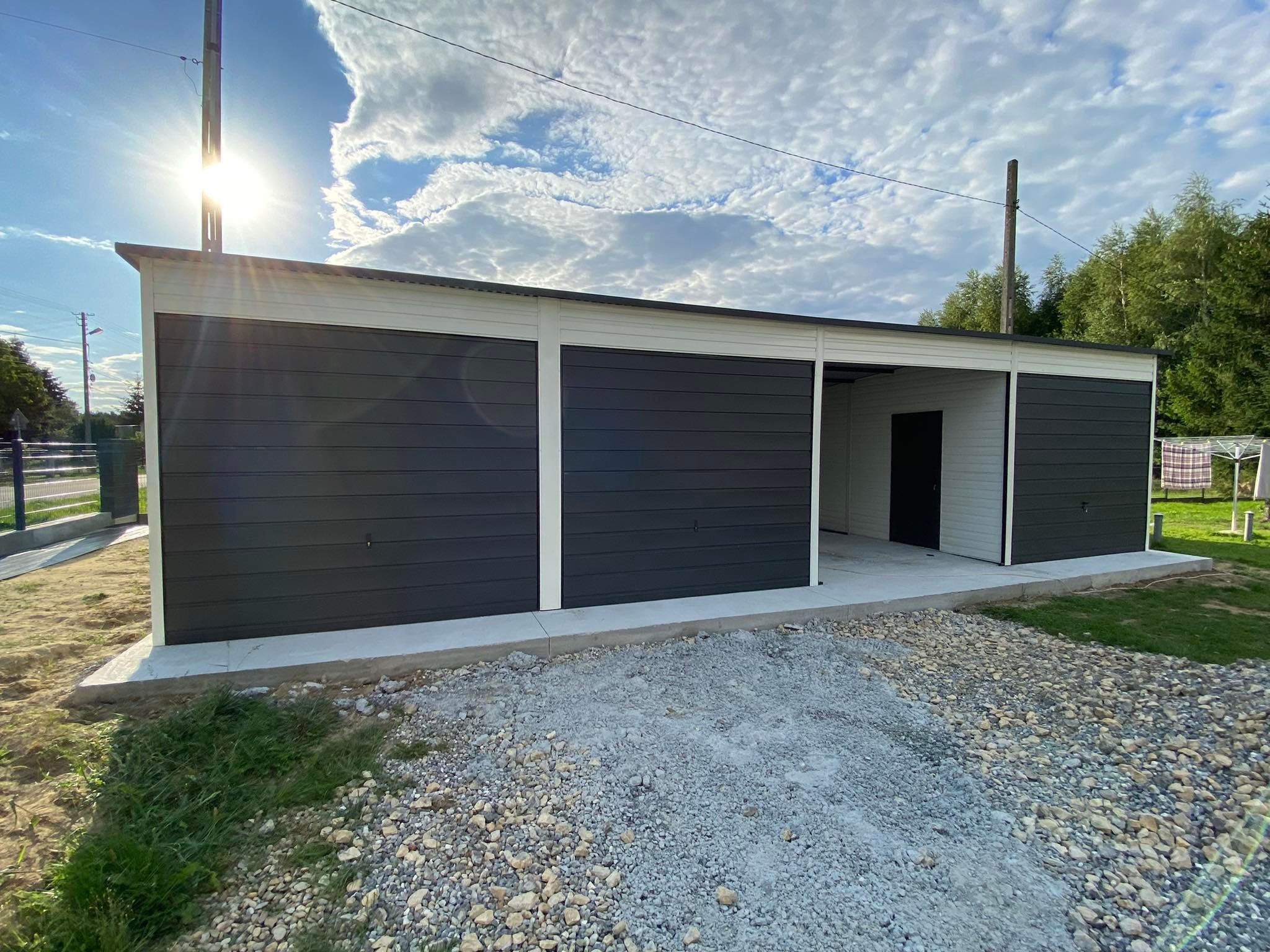 Garaż Premium 12x6 - Brama 2.30 NR 12