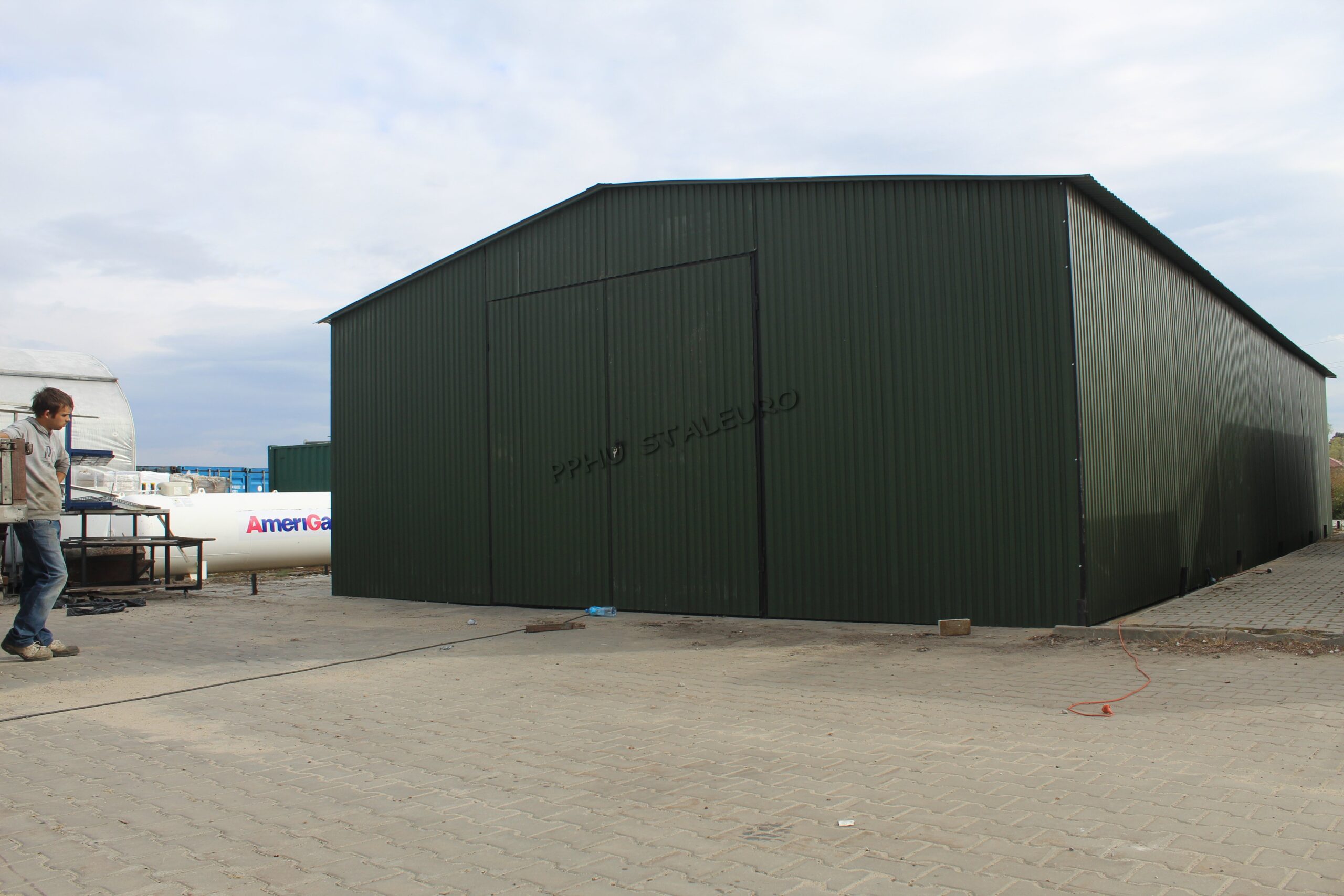 Magazyn - Hala Wiata 8m x 20m NR 35