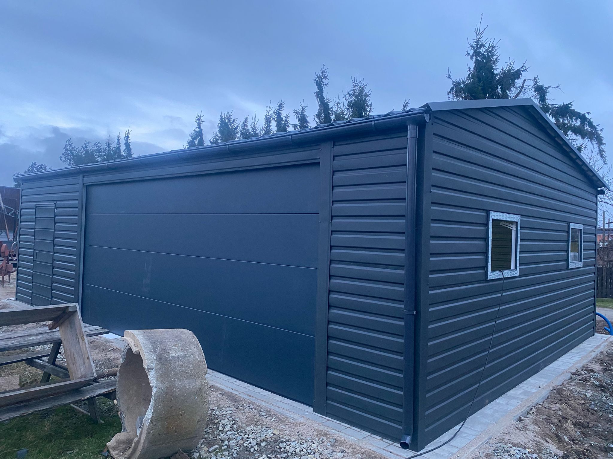 Garaż Premium 9x6 Brama Segmentowa Profil 60x40 NR 107